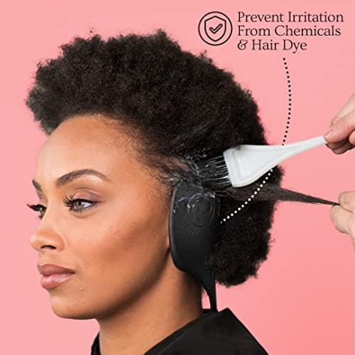 Miss Careful Reusable Silicone Ear Covers for Hair Styling - Pink - Heat Protection, Comfortable Fit, & Durable Ear Shields 4