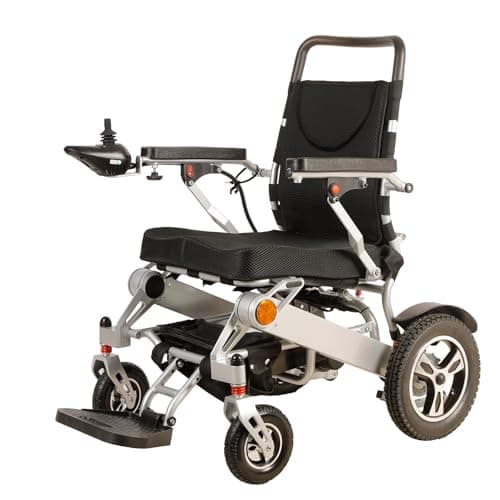 Electric Wheelchair for Adults,Foldable Power Wheelchair for Adults Seniors,15 Miles Long Travel Range, All Terrain Motorized Wheelchair for Seniors