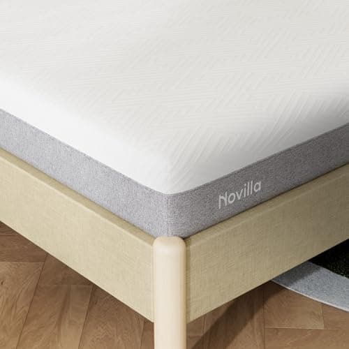 Novilla Full Mattress, 6-Inch Gel Memory Foam Mattress for Cool Night Sleep & Pressure Relief, Medium Firm Full Size in a Box, Bliss 6