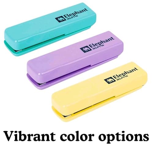 Mini Stapler, Small Stapler, Thin Flat Compact Portable Pocket Slim Cute for Office Students Classroom School Travel (Yellow) 7