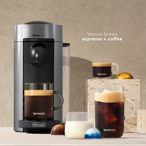 De'Longhi Nespresso Vertuo Plus Coffee and Espresso Maker by De'Longhi, Grey 5