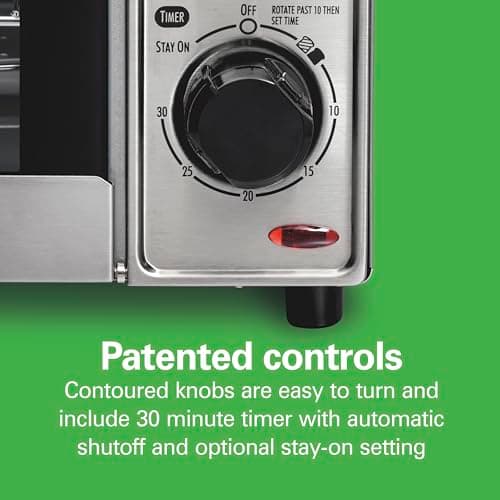 Hamilton Beach Sure-Crisp Air Fryer Toaster Oven Combo, Fits 9” Pizza, 4 Slice Capacity, Powerful Circulation, Auto Shutoff, Stainless Steel (31403) 7