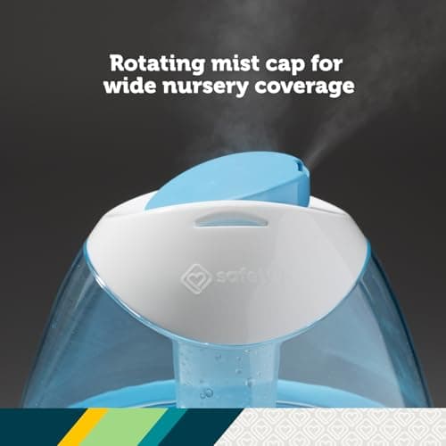 Safety 1st Filter Free Cool Mist Humidifier, Blue 3