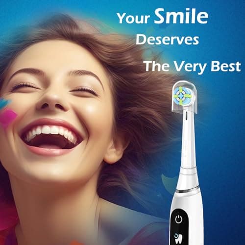 SEEREIN Replacement Toothbrush Heads Compatible with Oral-B iO Electric Toothbrushes, Fit Oral B iO Replacement Heads White, 8 Pack 7
