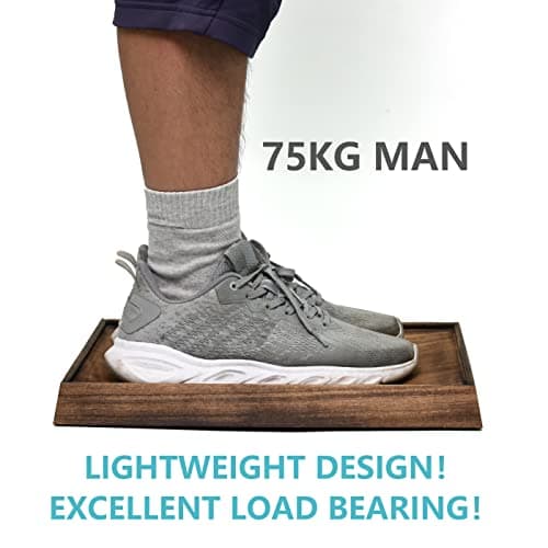 HEITICUP Wooden Serving Tray-One Piece Set of Rectangular Shape Wood Coffee Table with Cut Out Handles,Kitchen Trays for Party,Serving Pastries,Eating,Snacks,Mini Bars 7