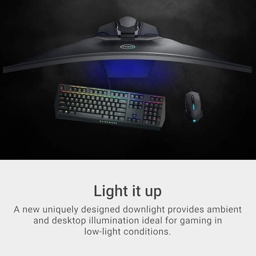 Dell S3422DWG Curved Gaming Monitor - 34 Inch 1800R Curved Screen with 144Hz Refresh Rate, WQHD (3440 x 1440) Display, HDMI, DP to DP 1.4 Cable, AMD FreeSync - Black 5