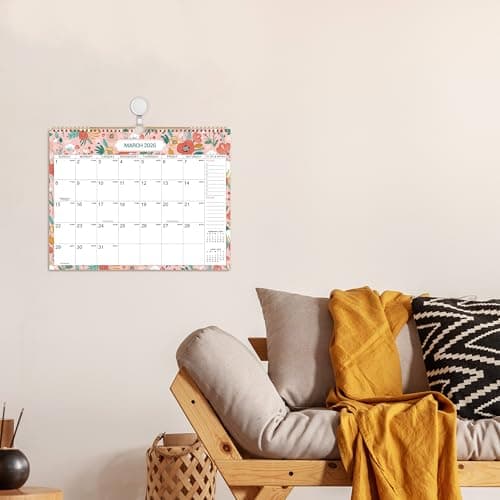 Calendar 2026, 12 Months Wall Calendar from January 2026 to December 2026, 14.8" x 11.4" with Julian Date, 2026 Calendar with Thick Paper 6