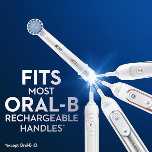 Oral-B Sensitive Gum Care Replacement Brush Heads for an Oral-B Electric Toothbrush, Pack of 6 5