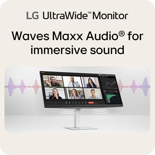 LG 34U530A-W 34-inch UltraWide WFHD (2560 x 1080) IPS Wide Computer Monitor, 100Hz, VESA DisplayHDR 400, HDMI, DisplayPort, USB Type-C, Tilt/Height/Swivel Stand, White 5