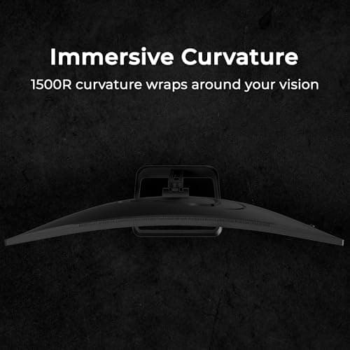 Deco Gear 34” Ultrawide Curved Gaming Monitor 3440×1440 UWQHD, 180Hz, 1ms MPRT, VA Panel, 1500R, HDR Ready, 100% sRGB, Adaptive Sync, Dual HDMI/DP, 21:9, VESA Mount, Tilt Adjustable - American Seller 5