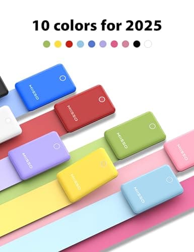 10000mAh Compatible with iPhone 15/16/17 and Android, Slim Portable Charger with Built in Cable, Power Bank Travel Charger External Battery Pack for Phone, 3 Output USB Type C Cord, Blue 9