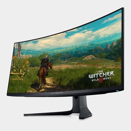 Alienware AW3423DWF Curved QD-OLED Gaming Monitor - 34-inch Quantum Dot OLED 0.1Ms 165Hz 21:9 Curved Display, 99.3% DCI-P3 Color Gamut, VESA DisplayHDR True Black 400, AMD FreeSync Premium Pro - Black 14