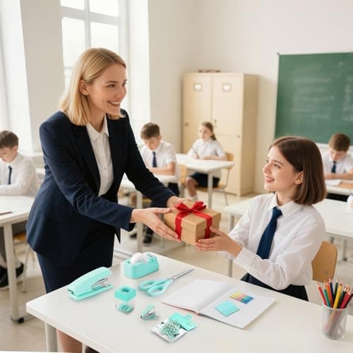 Teal Office Supplies, Teal Office Supplies and Accessories for Kids, Mint Green Stapler and Tape Dispenser Set for Women, Green Office Desk Accessories, Office Gift for Women, Office Lady, Coworkers 8