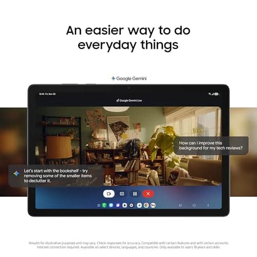 Samsung Galaxy Tab A11+ 6GB RAM, 128GB Storage, Optimized Performance, Long Lasting Battery, Expandable Storage, Large Display, Dolby Atmos Speakers, AI Assist, Slim, Light, 2 Year Warranty, Gray 7