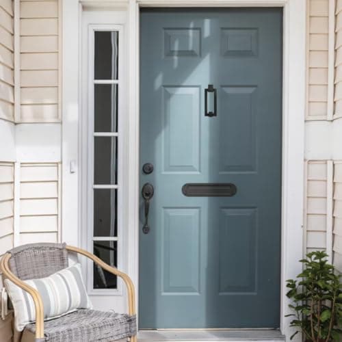 Taymor Modern Door Knocker (Matte Black) 6