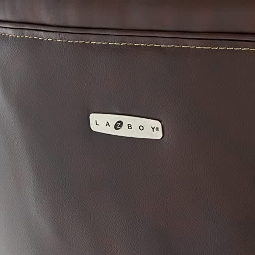 La-Z-Boy Cantania Executive Office Chair with AIR Lumbar Technology and Memory Foam Cushions, Ergonomic Office Chair with Brown Bonded Leather 11