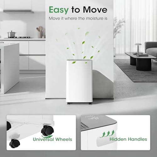 2500 sq.ft Dehumidifier for Basement, Smart APP WiFi Control,35 Pint Dehumidifiers for Home with Drain Hose, 24H Timer & Child Lock, Quiet & Eco, Ideal for Large Rooms, Bathroom, Bedroom, Garage 8