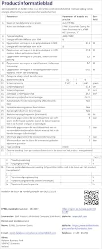 Alienware AW2725DF 27" QHD (2560x1440) Gaming PC Monitor, 360Hz, QD OLED, 0.03ms, AMD FreeSync Premium Pro, 99.3% DCI-P3, HDR400, USB-C, 2X DisplayPort, HDMI, 4X USB, 3 Year Warranty 20