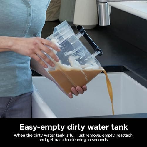 Shark Carpet Cleaner Machine, Portable Upholstery StainStriker, Spot, Odor & Stain Remover, 2 Carpet Cleaner Solutions, 3 Tools, Perfect for Pet Hair, Area Rugs, Couches, Burgundy, PX203BRN 6