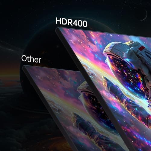 KTC 27'' 240hz Gaming Monitor 1440p(2560× 1440) 144Hz 1ms Fast HVA HDR400 130% sRGB HDMI & DisplayPort AdaptiveSync VESA Tilt Eye Care 6