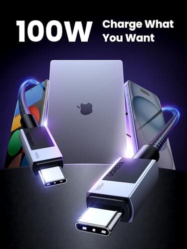 UGREEN Nexode Power Bank 20000mAh Bundle with USB C to USB C Cable 3.3FT Compatible with iPhone 15/15 Pro/15 Pro Max, MacBook Pro/Air, Galaxy S24/S23, iPad Pro/Air, Pixel 8 9