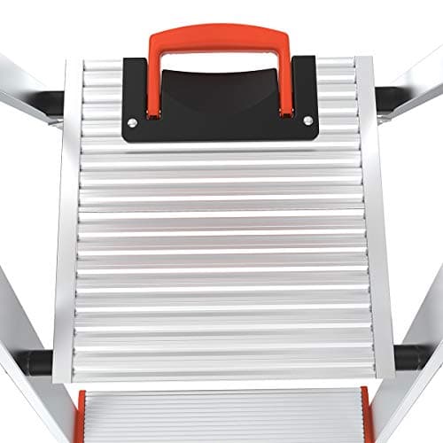 Little Giant Ladders Flip-N-Lite 6 ft Lightweight Step Ladder with Standing Platform, Aluminum, 300 lb Load Capacity, Type 1A Extra Heavy Duty, 10.25 ft Reach Height (15270-001) 11