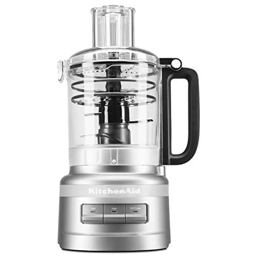 KitchenAid 9 Cup Food Processor Plus, Contour Silver, KFP0919