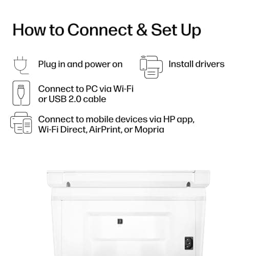 HP Laserjet MFP M140w Wireless Black & White Printer, Print, scan, Copy, Fast speeds, Easy Setup, Mobile Printing, Best-for-Small Teams 10