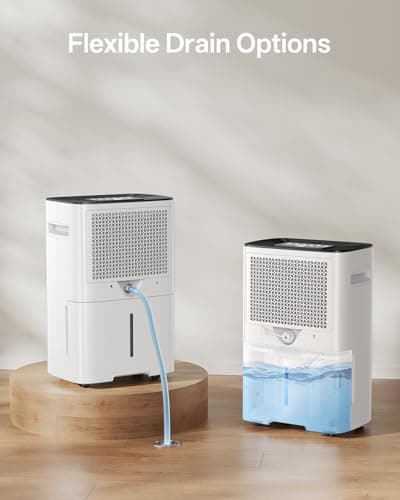 Dehumidifier for Basement, 52 Pints Dehumidifiers for Bedroom Bathroom Large Room Home, 4500 Sq.Ft Dehumidifier with Drain Hose, 2025 Energy Star Certificate, Humidity Control, 24H-Timer, Auto Defrost 7