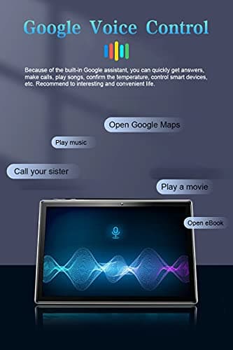 ZZB 10 inch Tablet Android 15 Tablet PC, 10.1" Android Tablets DDR4 8GB RAM 32GB ROM 2MP+8MP Dual Camera 5G WiFi-6 BT Support 1TB Expand 10 in IPS 6000mAh Battery Powerful Performance Tablets (Gray) 5