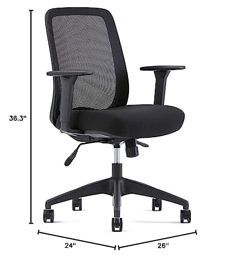 Haworth Assure Office Chair-Stylish Desk Chair with Breathable Mesh Finish - Without Lumbar Support 3