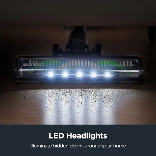 Eureka Lightweight Cordless Stick Vacuum Cleaner Convenient for Hard Floors, Rechargeable Handheld Vacuum Cleaner Portable with Powerful Motor Efficient Suction, RapidClean Ultra NEC370GR, Moss Green 9