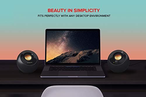 Creative Pebble Plus 2.1 USB-Powered Desktop Speakers with Powerful Down-Firing Subwoofer and Far-Field Drivers, Up to 8W RMS Total Power for Computer PCs and Laptops (Black) 5