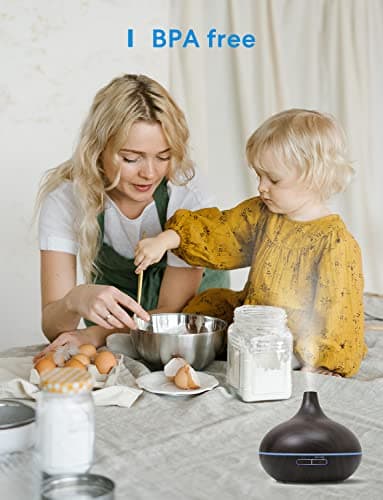 Meross Smart WiFi Essential Oil Diffuser Works with Apple HomeKit & Alexa, Ultrasonic Aromatherapy Diffuser & Mist Humidifier with Voice & APP Remote Control, Schedule & Timer, RGB Light 9