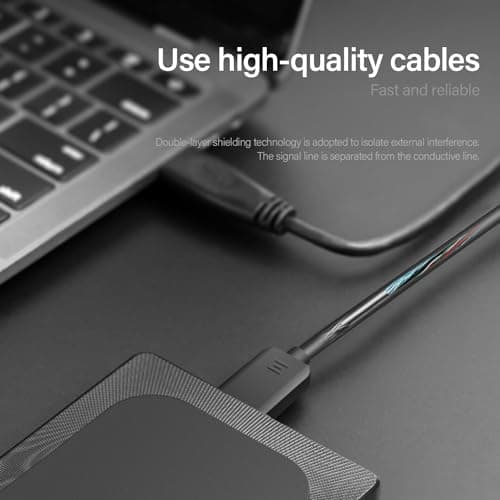 Aiolo Innovation 1TB External Hard Drive Ultra Slim Portable HDD-USB 3.0 USB-C for PC, Mac, Laptop, PS4, Xbox one,Xbox 360 7