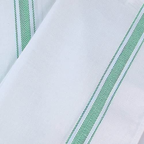 Utopia Towels Green Dish Towels [12 Pack - 15 x 25 Inches] 100% Ring Spun Cotton Highly Absorbent & Reusable Cleaning Bar, Tea, Kitchen and Dishcloths Set - 200 GSM 7