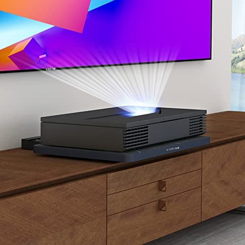 SCREEN PRO ST620 Motorized Slider Tray for Ultra Short Throw(UST) Projector & Laser Projector TV. Projector Shelf Extend to 150" Picture. Auto Telescopic Retractable Tray, Three Types Installation