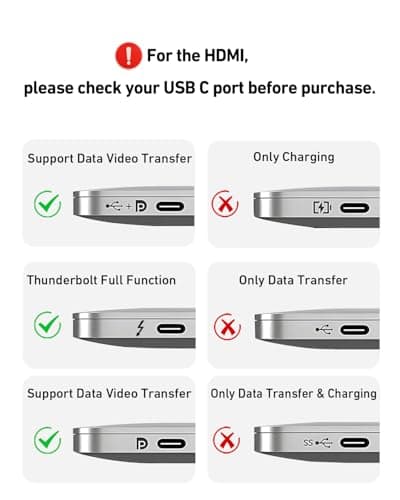 BENFEI Laptop Stand with USB C 6in1 Docking Station, HDMI 4K@60Hz,Gigabit Ethernet, 100W Power Delivery, 10Gbps 1*USB C 3.2 and 2*USB A 3.2 Compatible with MacBook Pro/Air, iPad Pro, XPS, Thinkpad 8