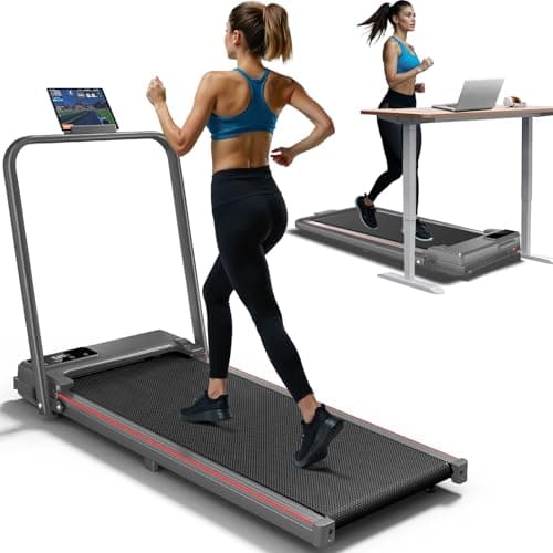 Walking Pad Under Desk Treadmill for Home Walking LED Display Walking Pad Small Treadmill