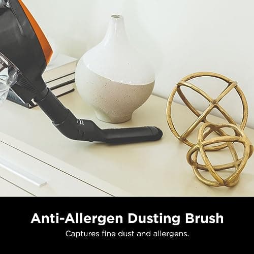 Shark Rocket Ultra-Light Corded Bagless Vacuum for Carpet and Hard Floor Cleaning with Swivel Steering (HV301), Gray/Orange 7