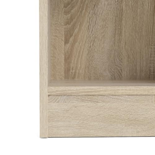 Tvilum Element Narrow 5 Shelf Bookcase, Tall, Oak 7