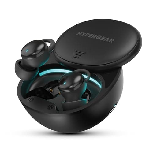 Wireless Sleep Earbuds for Side Sleepers - Mini True Black Sleeping Earbuds, Sleeping Headphones for Side Sleepers, Mini Ear Buds Wireless Bluetooth Headphones, Sleep Buds Noise Cancelling Earphones