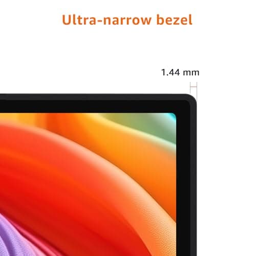 Amazon Basics 24 Inch (23.8 inch viewable) Monitor, FHD 1080P, Max 100Hz, VESA Compatible, Built-in Speakers, Black 6