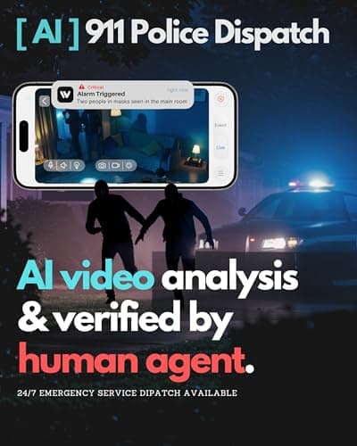 Recmoment Indoor Security Camera,2K 2.4G WiFi Baby/Pet/Dog/Nanny Cameras for Home Security,AI descriptive Notification, AI Cameras with 2-Way Talk, Color Night Vision, AI Smart Detection,911Emergency 5