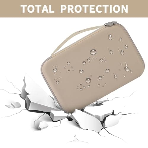 Case for Shark HD331&HD112BRN Hair Blow Dryer HyperAIR Fast 2-in-1, Blow Dryer Storage Bag for Concentrator and Styling Attachments and Rotatable Hot Air Brush Accessories, Box Only (Stone) 5