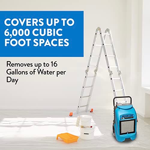 Dri-Eaz 1200 Commercial Dehumidifier with Pump, 18 Gallon, Industrial, Portable Dehumidifier 5