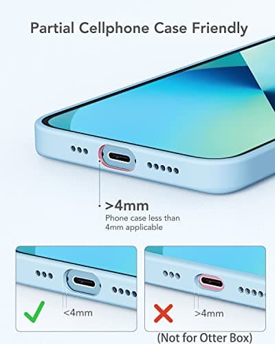 charmast Small Portable Charger for iPhone, Ultra-Compact 20W PD Fast Charging Power Bank 5000mAh, Mini Battery Pack for iPhone 14/14 Pro Max/13/13 Pro Max/12/12 Pro Max/11/XR/X/8/7/6 etc 8