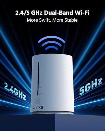 ANNKE 2.5K Wireless Security Camera Outdoor, 5MP 2-Cam Kit Solar Surveillance System, PIR Human Detection, 360° Pan&Tilt, Compatible with Alexa, Color Night Vision, No Monthly Fee, 64GB Memory Card 7