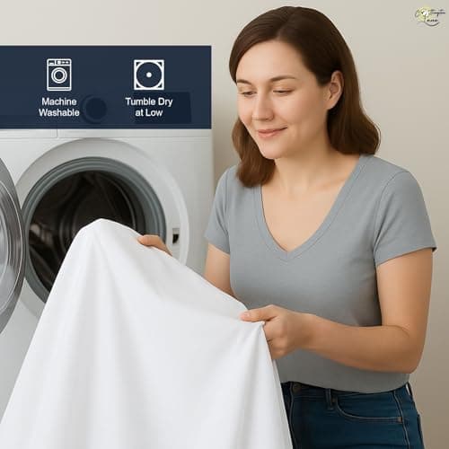 Cottington Lane 1 Piece Queen Size Fitted Sheet Only, Premium Hotel Quality Egyptian Cotton, 15 Inch Deep Pocket Bottom Sheets, Soft, Breathable, Cool & Crisp Bed Sheets, White Solid 8