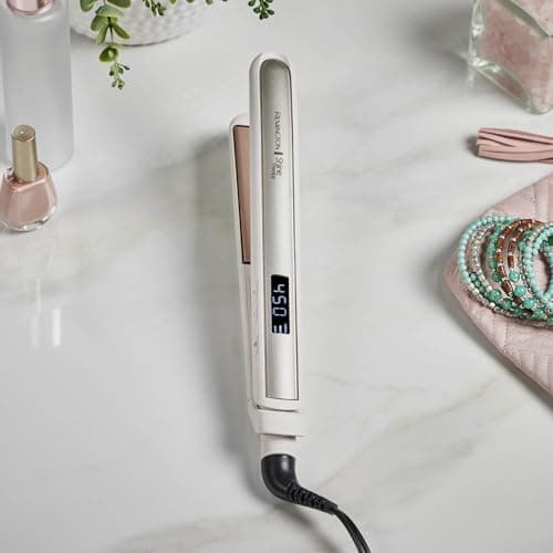 Remington Shine Therapy 1 inch Hair Straightener Iron, Flat Iron Infused with Argan Oil & Keratin, Professional Ceramic Flat Iron for Less Frizz, Shines and Smooth, Styling Tools 14